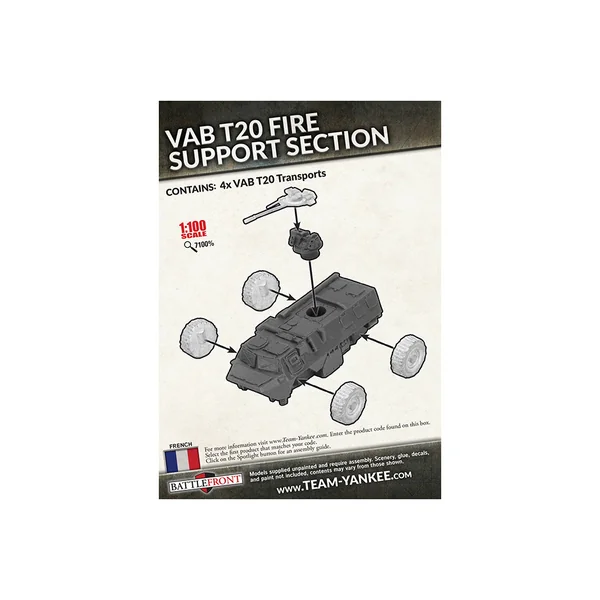 Team Yankee - NATO - VAB T20 Fire Support Section