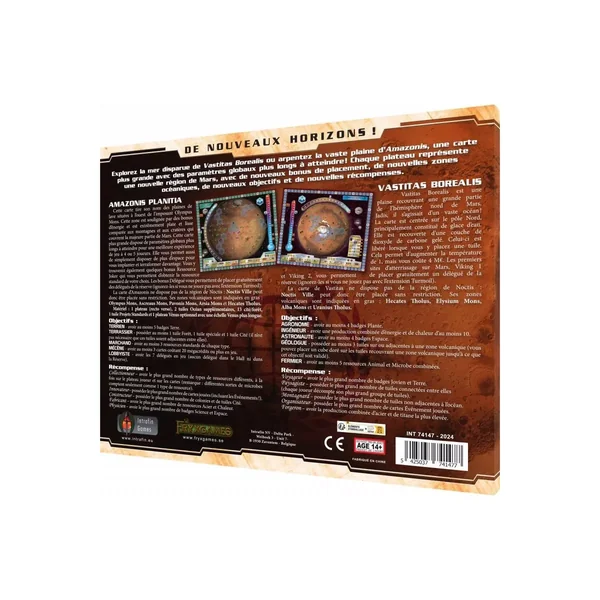 Terraforming Mars : Amazonis & Vastitas Mappack - Extension