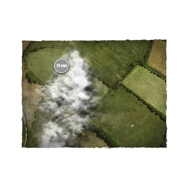 Terrain Mat PVC - Aerial Field 120x120