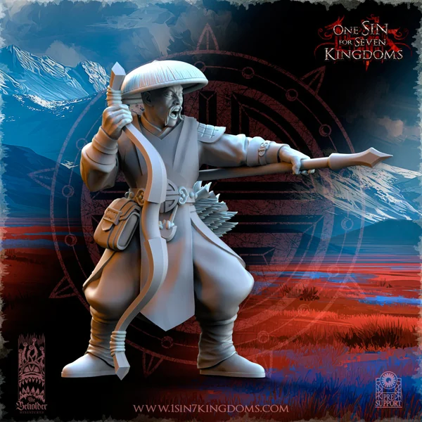 The Beholder Miniatures - Astarii - Commandement Archers Paysans