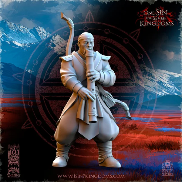 The Beholder Miniatures - Astarii - Commandement Archers Paysans