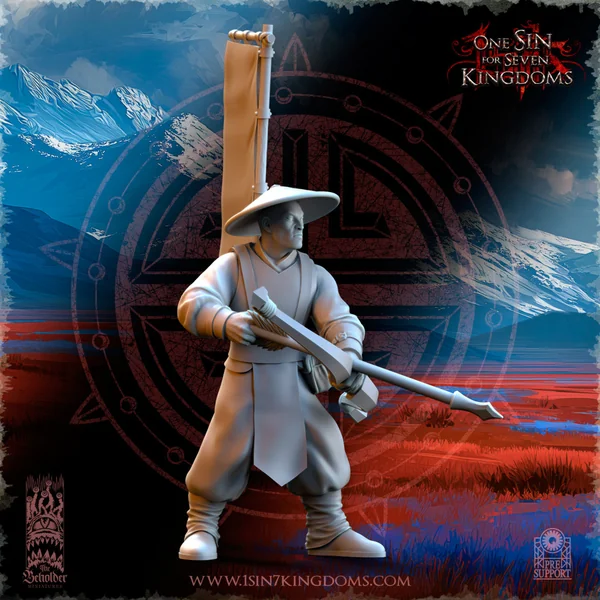 The Beholder Miniatures - Astarii - Commandement Archers Paysans