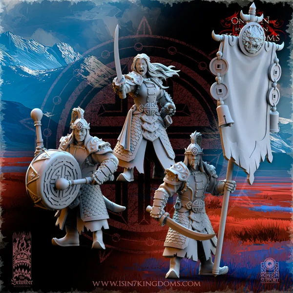 The Beholder Miniatures - Astarii - Escouade de commandement