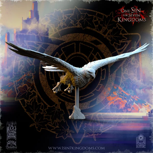 The Beholder Miniatures - Elfes - Aigles Geants