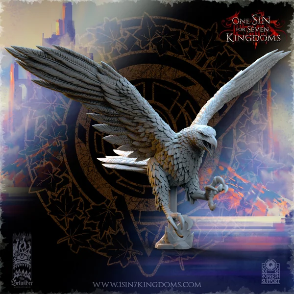 The Beholder Miniatures - Elfes - Aigles Geants