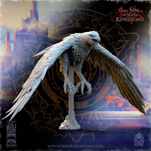 The Beholder Miniatures - Elfes - Aigles Geants