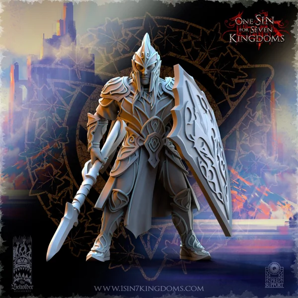 The Beholder Miniatures - Elfes - Soldats