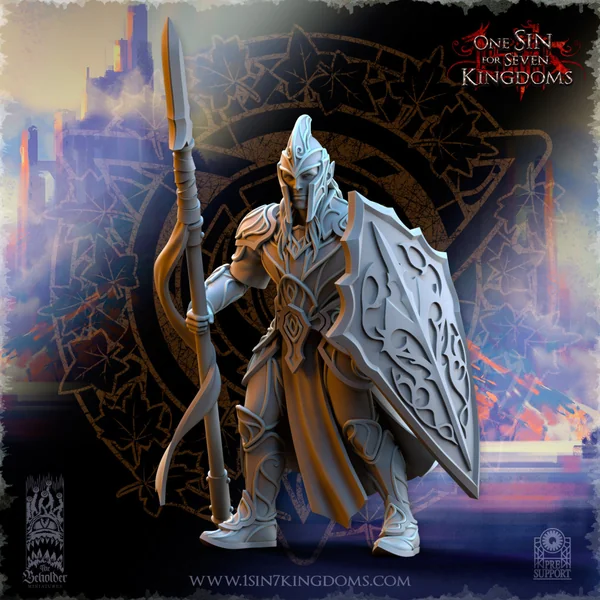 The Beholder Miniatures - Elfes - Soldats