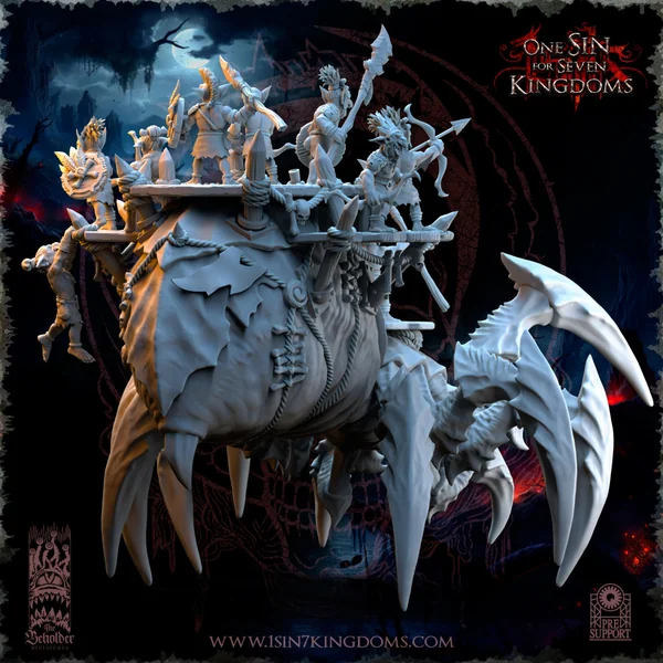 The Beholder Miniatures - Gobelins - Araignée Géante