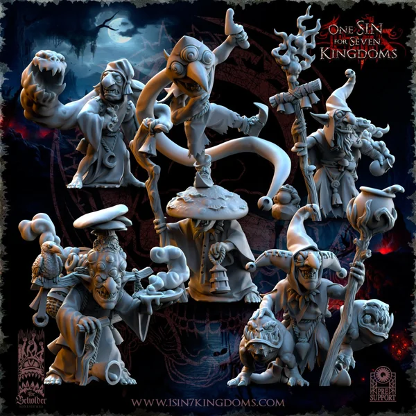 The Beholder Miniatures - Gobelins - Mangeurs de Champis