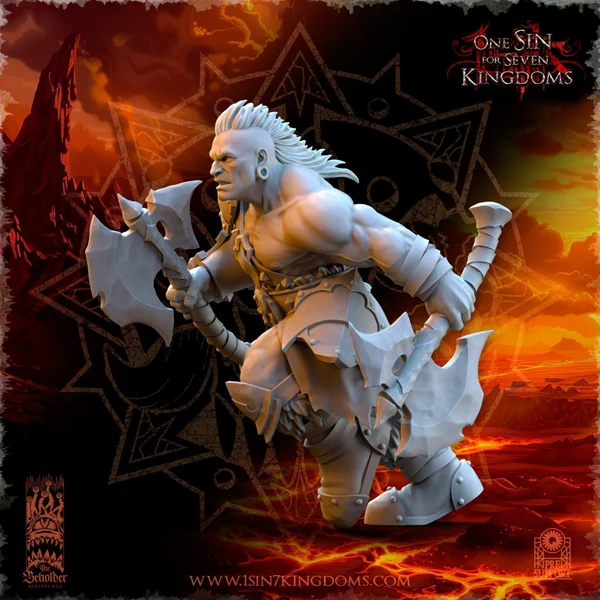 The Beholder Miniatures - Royaumes de la Ruine - Barbares