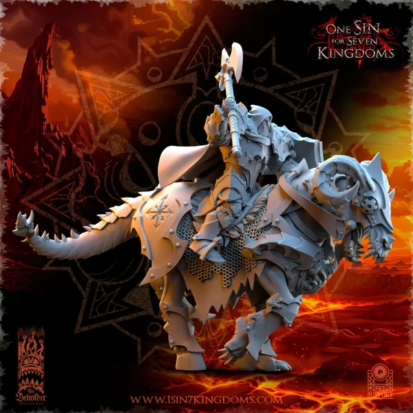 The Beholder Miniatures - Royaumes de la Ruine - Chevaliers Elus