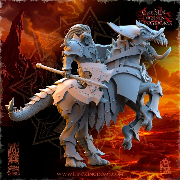 The Beholder Miniatures - Royaumes de la Ruine - Chevaliers Elus