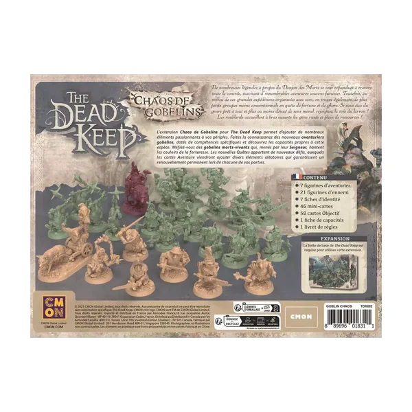 The Dead Keep : Chaos de Gobelins - Extension