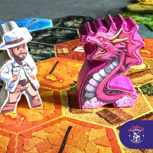 The Quest For El Dorado : Dragons & Treasures - Pack de stickers