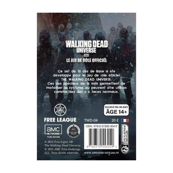 The Walking Dead Universe - Dés de Base