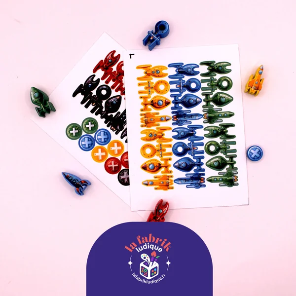 Tiny Epic Galaxies : Beyond the black - Pack de stickers