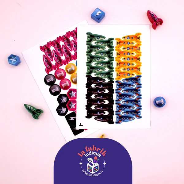 Tiny Epic Galaxies - Pack de stickers