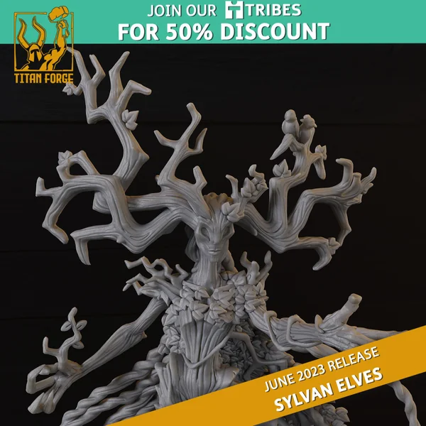 Titan Forge – Sylvans Elves – 1x Dryad Ancient
