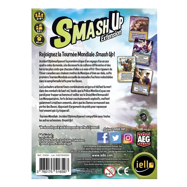 Tournée Mondiale : Incident Diplomatique - Smash Up