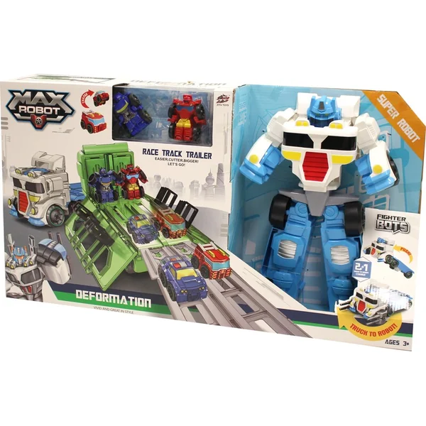 Tracteur transformable avec autorobots 60 cm