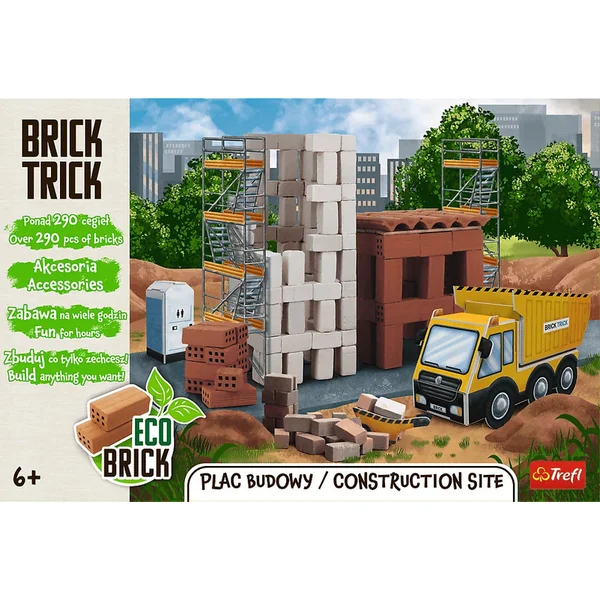 Trefl Brick Trick Chantier XL 290 pièces