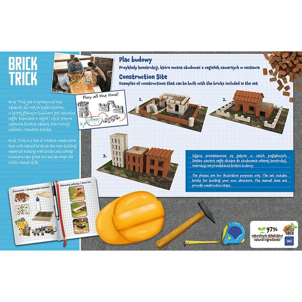 Trefl Brick Trick Chantier XL 290 pièces