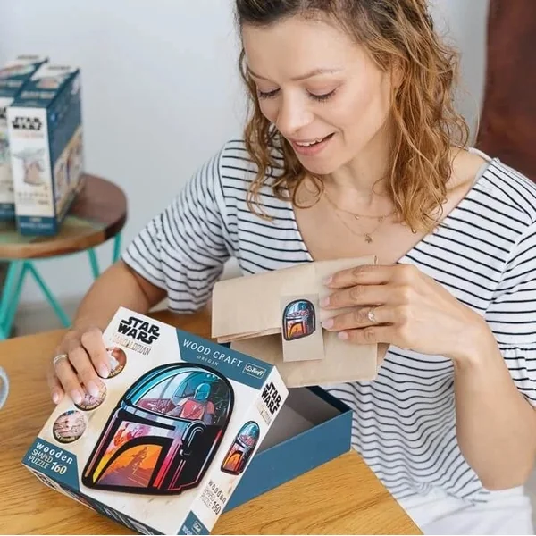 Trefl Puzzle en bois 160 pièces - The Mandalorian