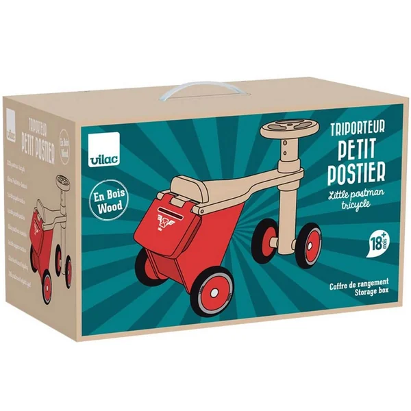 Triporteur Petit Postier - Vilac
