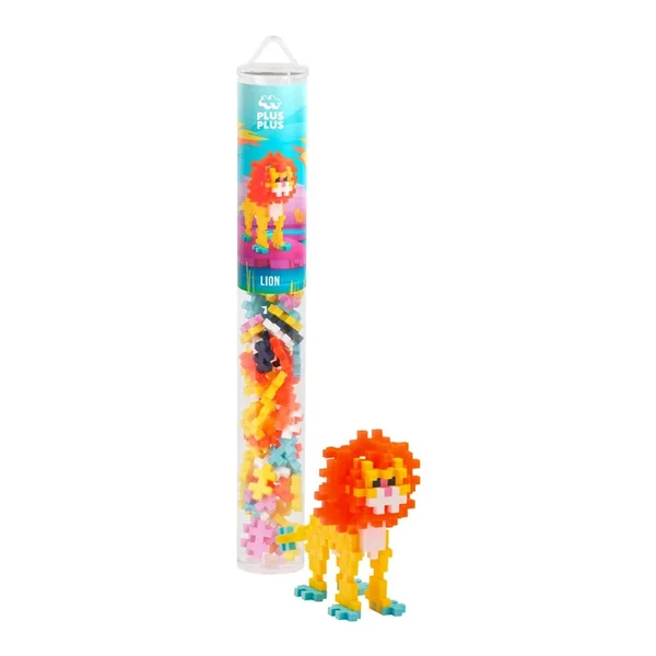 Tube Lion 100 Pcs - Plus Plus