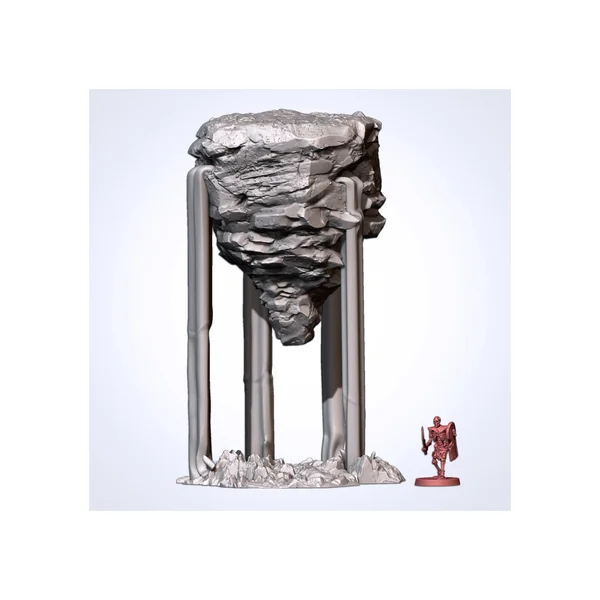 Txarli - Décors Fantasy - Rochers en lévitation