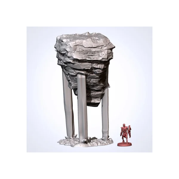 Txarli - Décors Fantasy - Rochers en lévitation