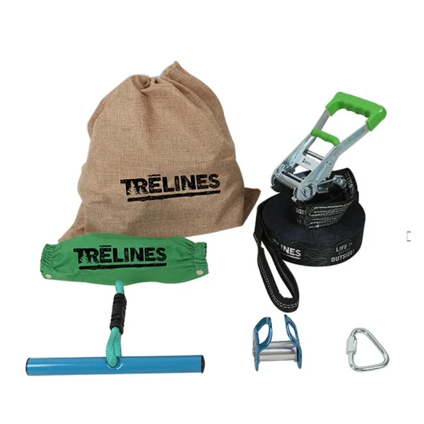 Tyrolienne avec frein - TRELINES