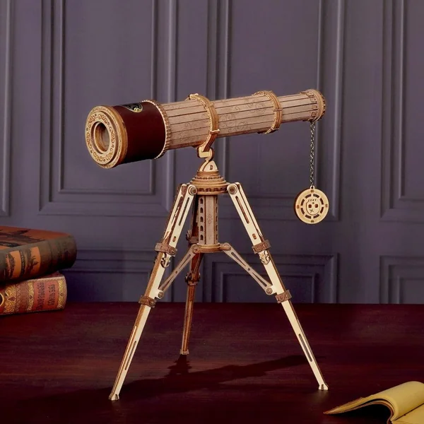 Télescope Monoculaire - Puzzle en Bois 3D Rokr