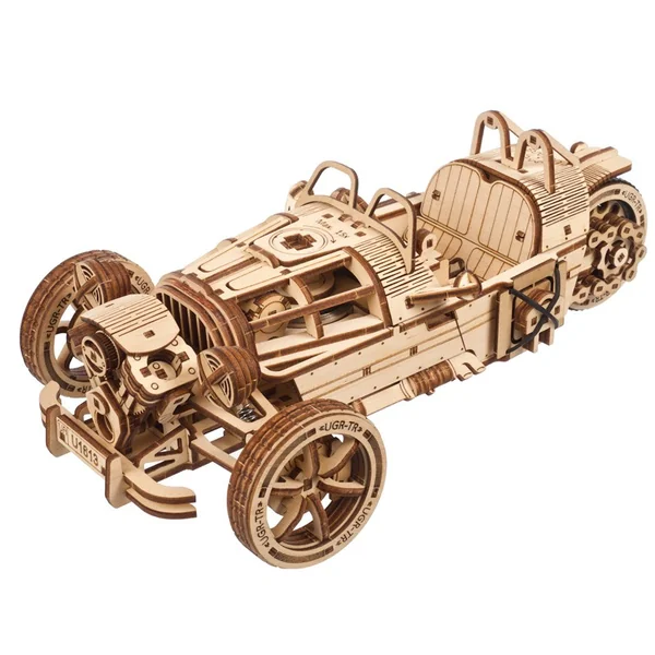 UGR-S à trois roues Ugears - Puzzle 3D mécanique en bois