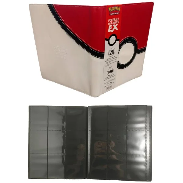 Ultra Pro – Pokémon JCC – Premium Portfolio Pro A4 9 Pochettes – Poké Ball