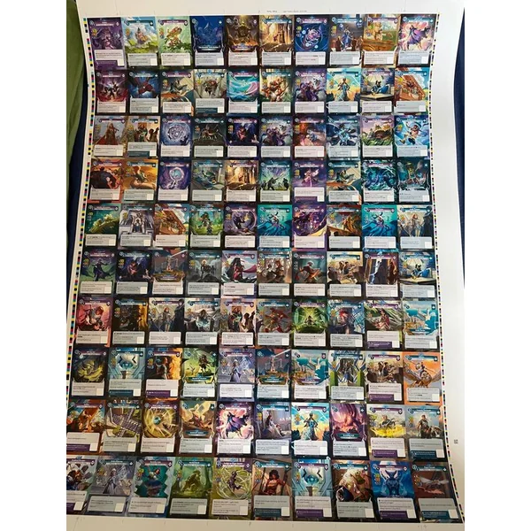 Uncut Sheet Altered Rares – Kickstarter Exclusive