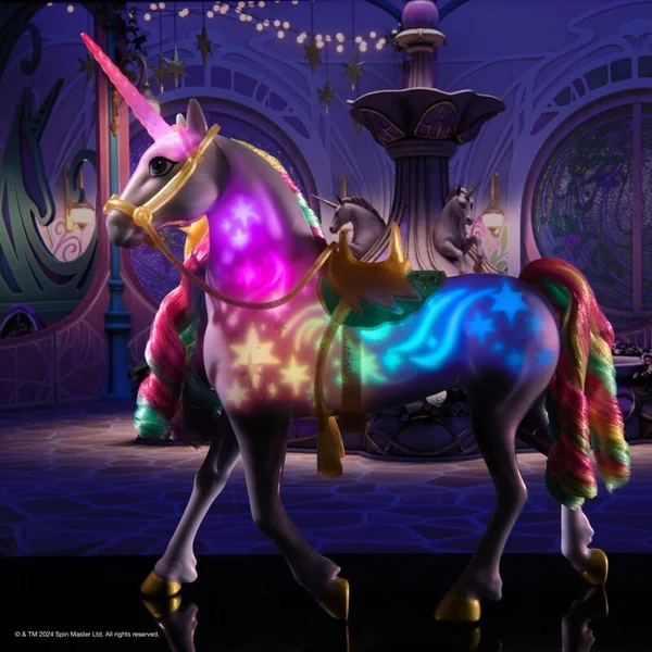 Unicorn Academy Licorne lumineuse WildStar 24 cm