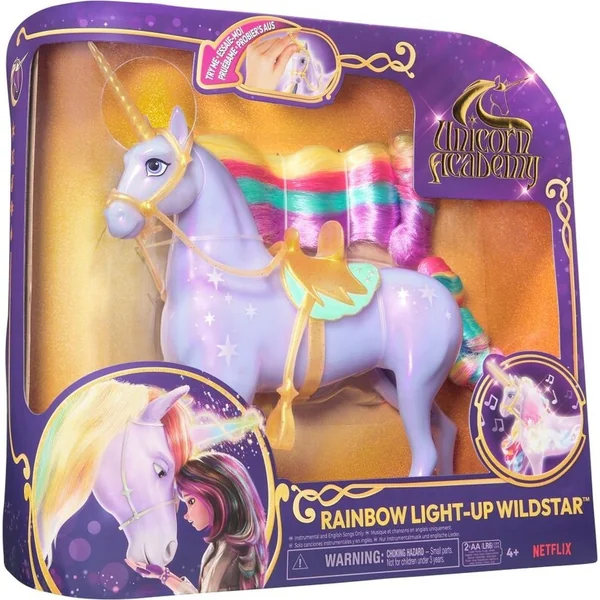 Unicorn Academy Licorne lumineuse WildStar 24 cm