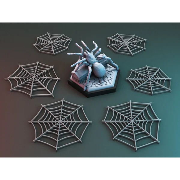 Unmatched Aventures - Chroniques Inouïes - Tarantule et toiles d'araignée