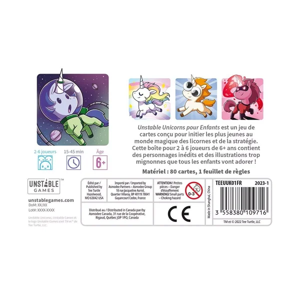 Unstable Unicorns For Kids