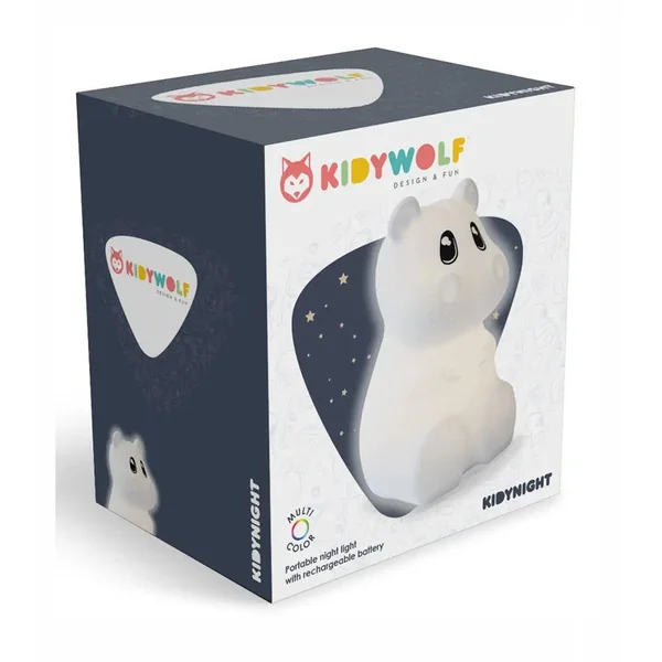 Veilleuse KIDYNIGHT Hippopotame - Kidywolf