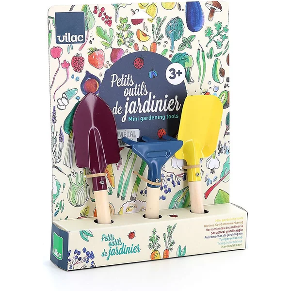 Vilac Ensemble d'outils de jardin 3 pièces