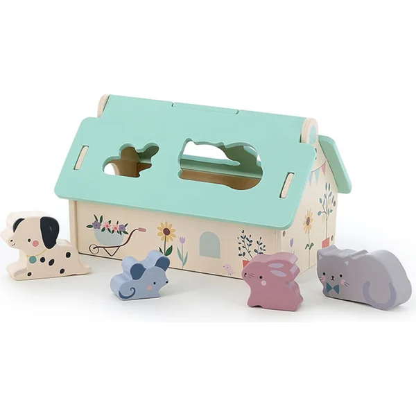 Vilac Puzzle en bois Maison pour animaux Sarah Betz