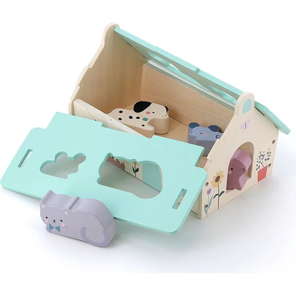 Vilac Puzzle en bois Maison pour animaux Sarah Betz