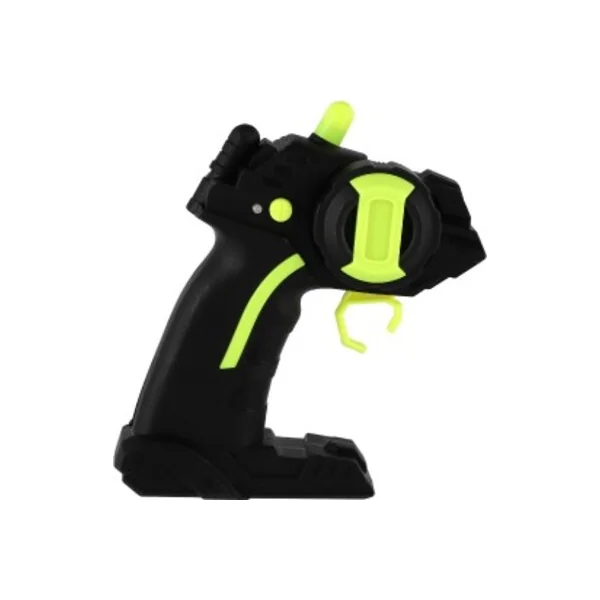 Voiture RC de course 2,4 GHz en plastique 12 cm à piles avec lumière verte