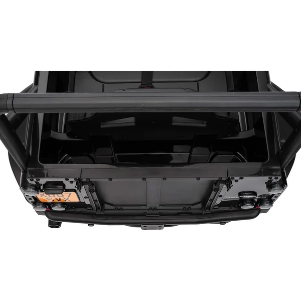 Voiture électrique Land Rover Defender 110 SVX 12V, blanche, 4X4 propulsion, lumières LED