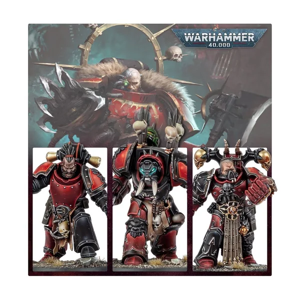 W40k - Bataillon Red Corsairs : Seigneurs du Maelström