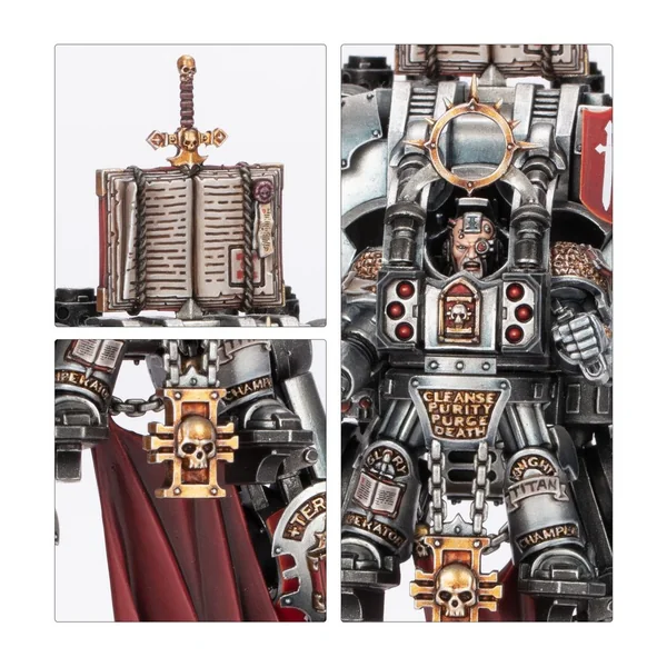 W40K : Grey Knight - Grand Maître en Cuirasse Némésis