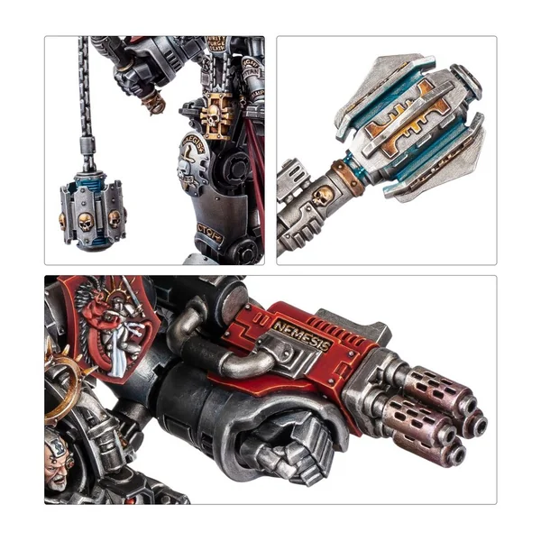 W40K : Grey Knight - Grand Maître en Cuirasse Némésis